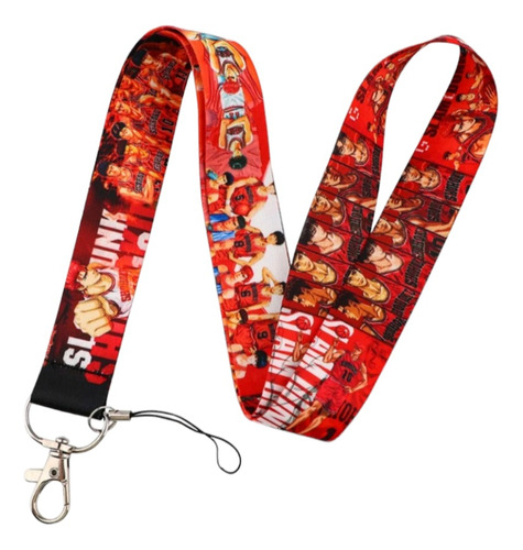 Lanyard Portacredencial Slam Dunk Anime Correa Cuello