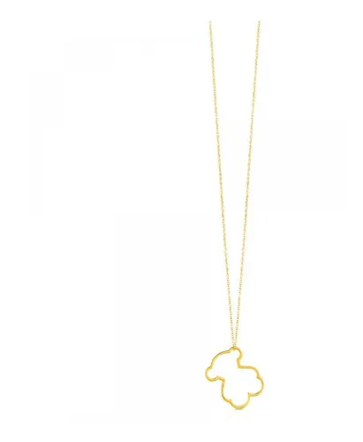 Collar Silueta De Oro