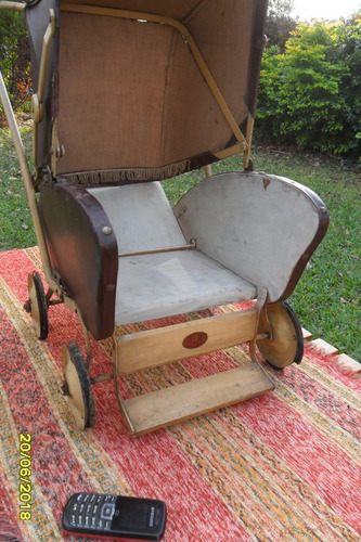 Imagen 7 de 10 de Antiguo Coche Cochecito Muñeca Juego Niña