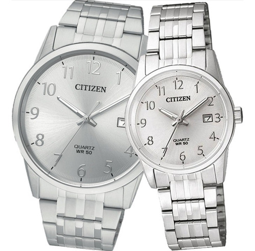 60927-60947 Reloj Pareja Citizenpersonalizado Grabado Gratis