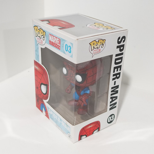 Funko Pop! Marvel Universe - Spider-man 03 Clasico (Usado)