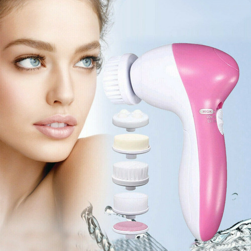 Cepillo Electrico Limpiador Facial Rostro 5 En 1 W01