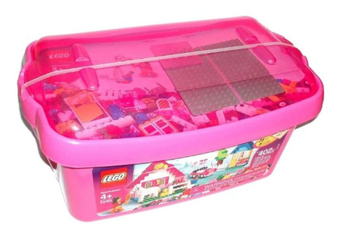 Lego Caja Grande Para Ladrillos, Rosa, 5560