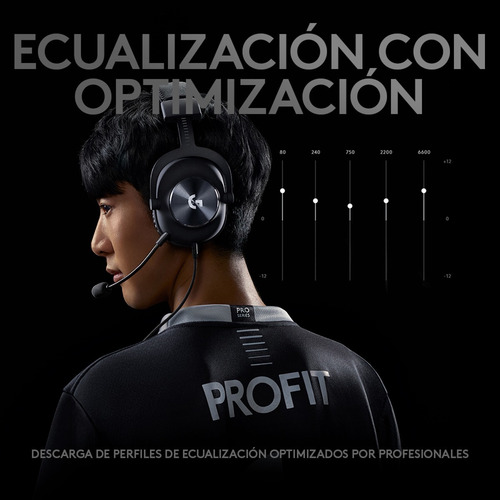 Imagen 8 de 10 de Diadema Gamer Profesional 7.1 Logitech G Pro X / Pc Ps5 Xbox
