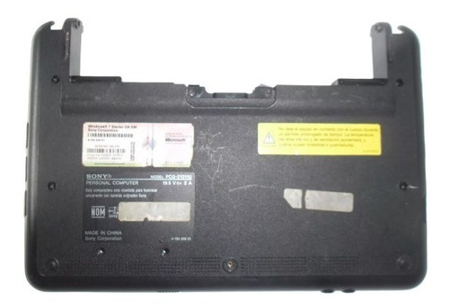 Carcasa Bottom Case Netbook Sony Pcg 21311u Vpcm120al