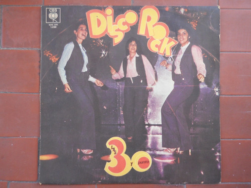 Disco Vinilo Lp Disco Rock Las 3 Y Punto Cbs Columbia 1979