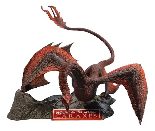 Dragão Caraxes House Of The Dragon Statues Mcfarlane Toys