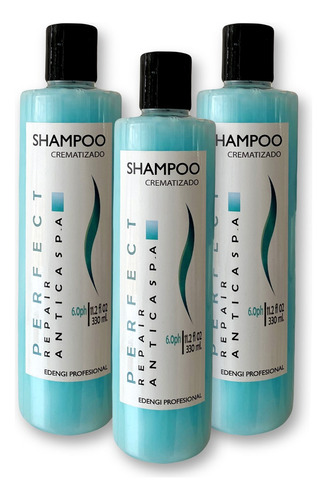  3 Shampoo Edengi Anti-caspa Eficaz Y Protector De Tu Cabello