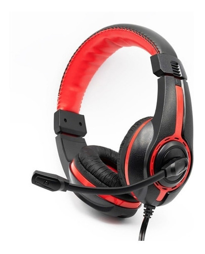 Fone De Ouvido Headset Gamer Targa Tg-ph450 Black Red