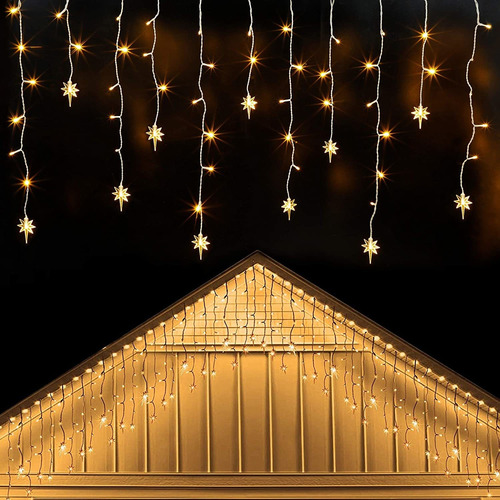 Iciclelights, Luz De Navidad Al Aire Libre 150led 8 Mod...