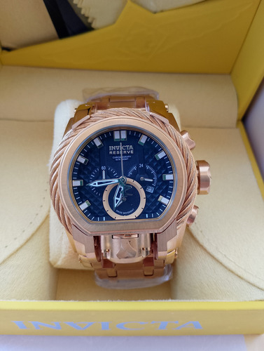 Reloj Invicta Linea Bolt Zeus Cadena En Bisel (Usado)