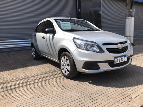 Chevrolet Agile 1.4ls Nafta Gnc Gris Plata