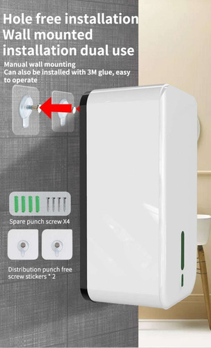 Imagen 3 de 9 de Dispensador Automático De Gel Antibacterial 1.5 Litros