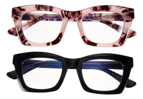 Gafas Ópticas Retro, 2 Unidades, Gafas Decorativas Para Homb