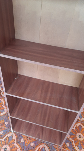 Biblioteca Melamina Usada 180 X 61 Cm Marrón (Usado)