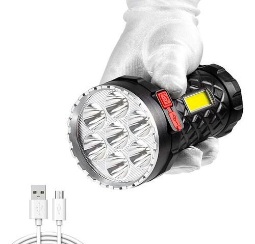 Linterna Led En Forma De Z, Ocho Perlas, Superbrillantes, 81