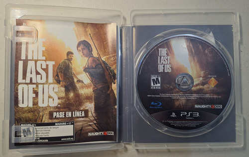 The Last Of Us Ps3 Audio En Español Con Stickers Naughty Dog (Usado)