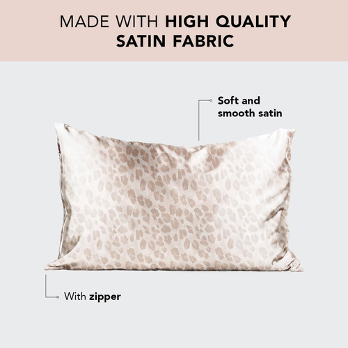 Fronha Kitsch Satin Queen Size 2 Peças Mais Macia Que Seda