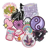 Comprar Pack Stickers Calcos Aestetic 01 Termo, Mate, Compu
