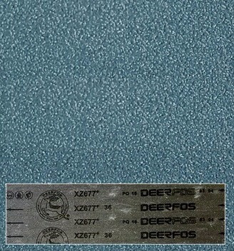 Cinta De Lixa 1500x60 Grão Zirconio Kit 4 Pçs