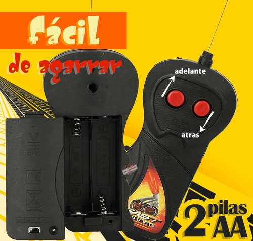 Auto De Carreras Juguete Vehiculo Control Remoto Rc A-1