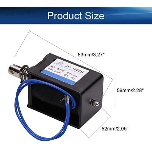 Electroiman Solenoide Tipo in Movimiento Lineal Jf B