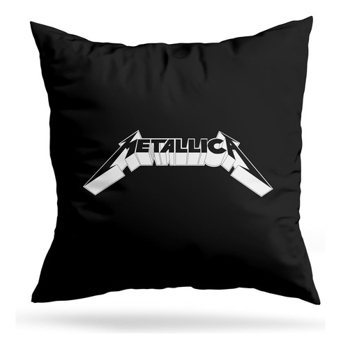 Cojin Deco Metallica 3d (d0176 Boleto.store)