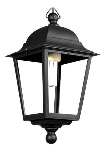 Farol Plastico Exterior Lampara Colonial De Colgar (3290)