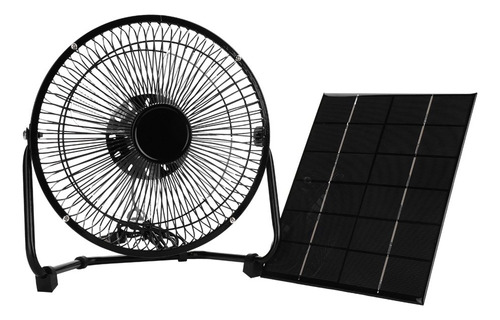 Ventilador Panel Solar 5.2 W 6 V Mini Usb Enfriamiento Para