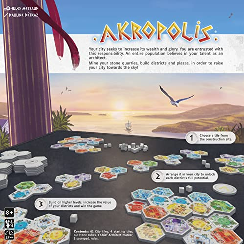 Akropolis | Juego De Estrategia Para Adolescentes Y Adultos