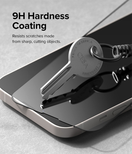 Imagen 6 de 10 de Vidrio Templado Ringke Para iPhone 14 Plus 6,7 Full Cover