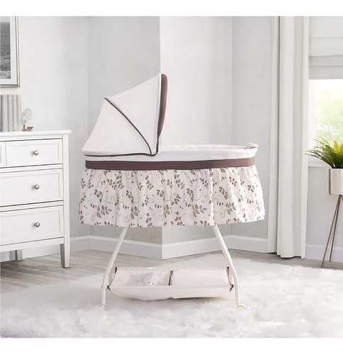 Cuna Moisés Bebe Principiantes Delta Children Sweet Color Café