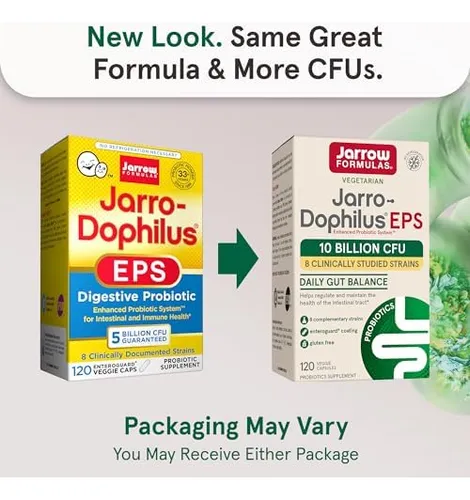 Jarrow Formulas Jarro-dophilus Eps Probióticos 10 Mil Millon