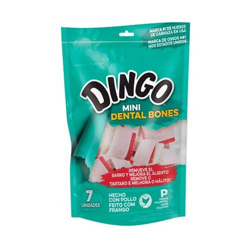 Snack Dingo Mini Dental Bones 7 Unidades