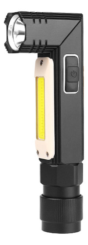 Nuevo Linterna Plegable, Impermeable, Recargable, Con Imán
