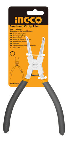 Pinza Mini 7  Cierra Seguros Ingco Hccp011752 Ma