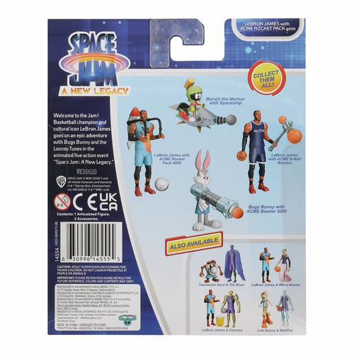 Juguete Figura Warner Bros Space Jam 2 Marvin