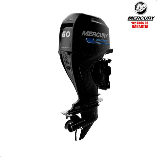 Motor De Popa Mercury 4t 60hp Elpt Efi Ct Seapro Pess Física