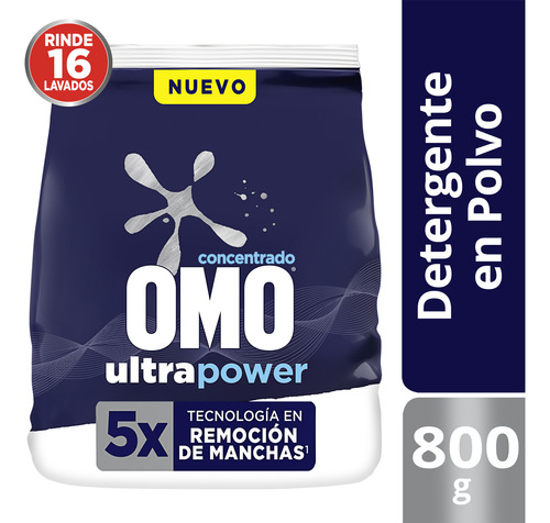 Omo Matic Ultra Power Polvo 800g