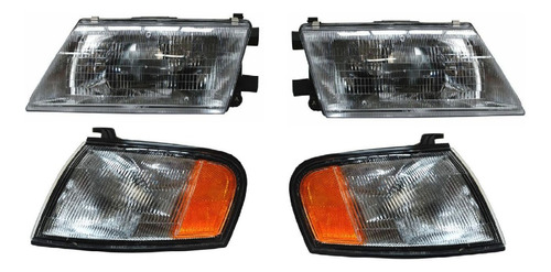 Par De Faros Y Cuartos Sentra 96 1997 1998 1999 Depo