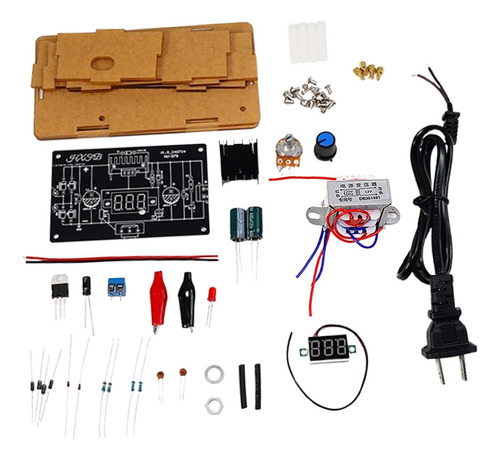 Kit Regulador De Voltaje Ajustable 110v A Dc125-12v Fácil