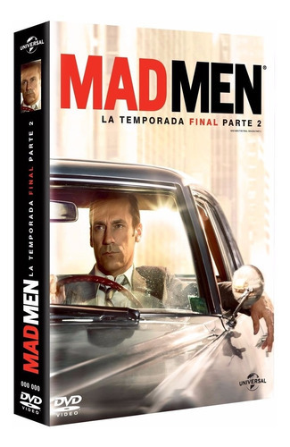 Mad Men Septima Temporada 7 Siete Parte 2 Dvd