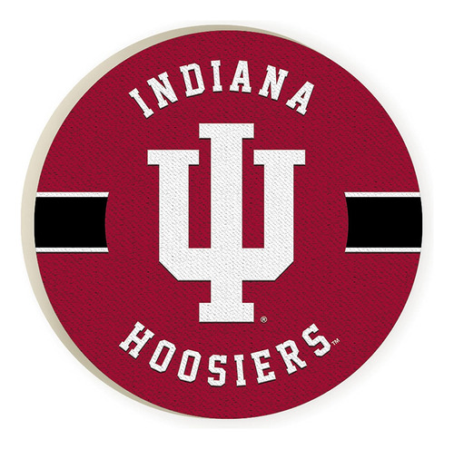 Indiana University Hoosiers Logo 2.75 X 2.75 Ceramic Ca...