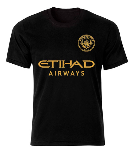 Remera Manchester City - Algodón 1ra Calidad