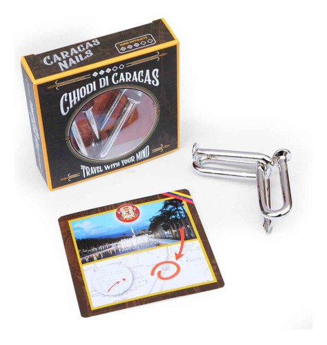 Clavos De Caracas, Puzzle De Metal, Dificultad 3/5