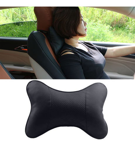 Almohada De Cuero Sintético Con Forma De Hueso Para Reposaca