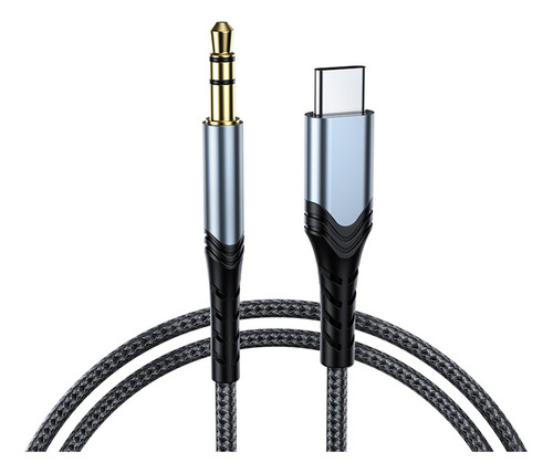 Cable De Audio Digital Auxiliar Macho De Tipo C A 3,5 Mm Par