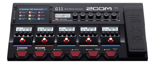 G11 Multi-efectos Con Pedal De Expresión Para Guitarra (re.