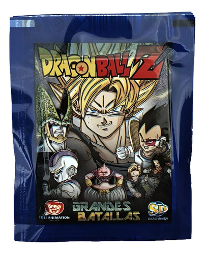 Figuritas Dragon Ball Z Grandes Batallas Pack X20 Sobres Fs