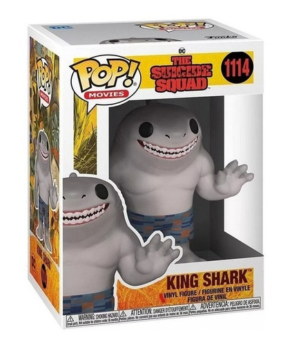 King Shark 1114 Funko Pop The Suicide Squad Dc  Original    